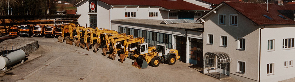 Firmengelände Mader Bau GmbH in Bischofsmais